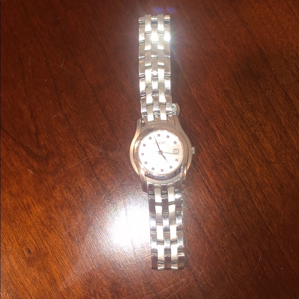 Stainless steel Gucci watch